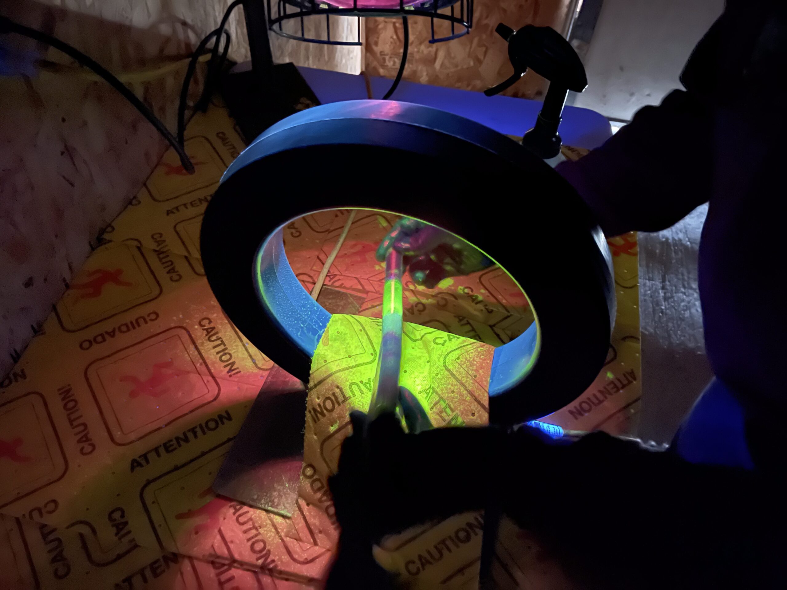Fluorescent Mag. Particle Testing